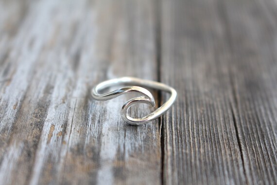 Anello da donna in stile bohémien, vintage, con incisione