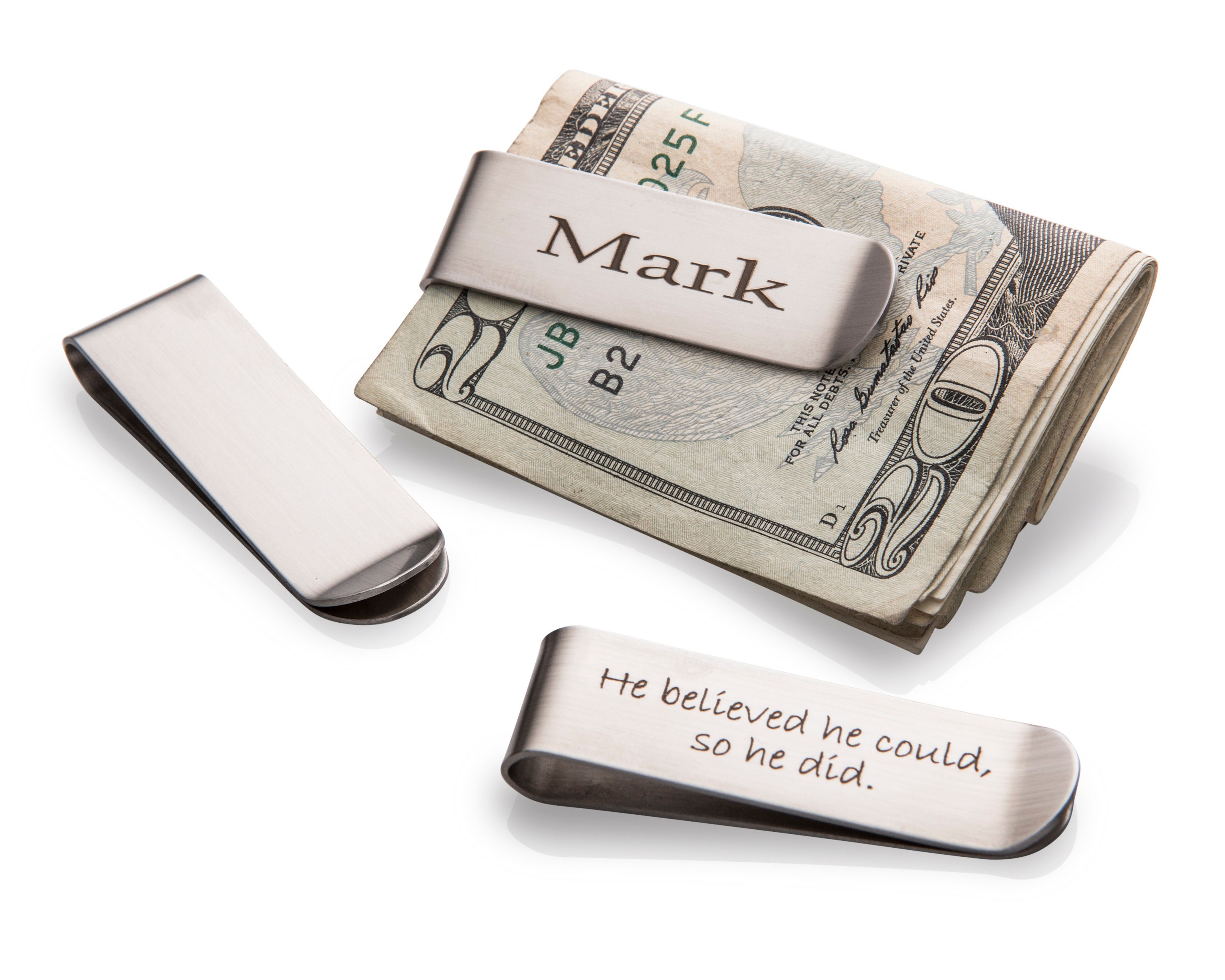 Engraved money clip deals