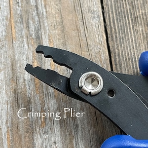 Jewelry Making Kit: Crimping Pliers, Round Nose Nippers & Wire Cutters for DIY Beading Projects