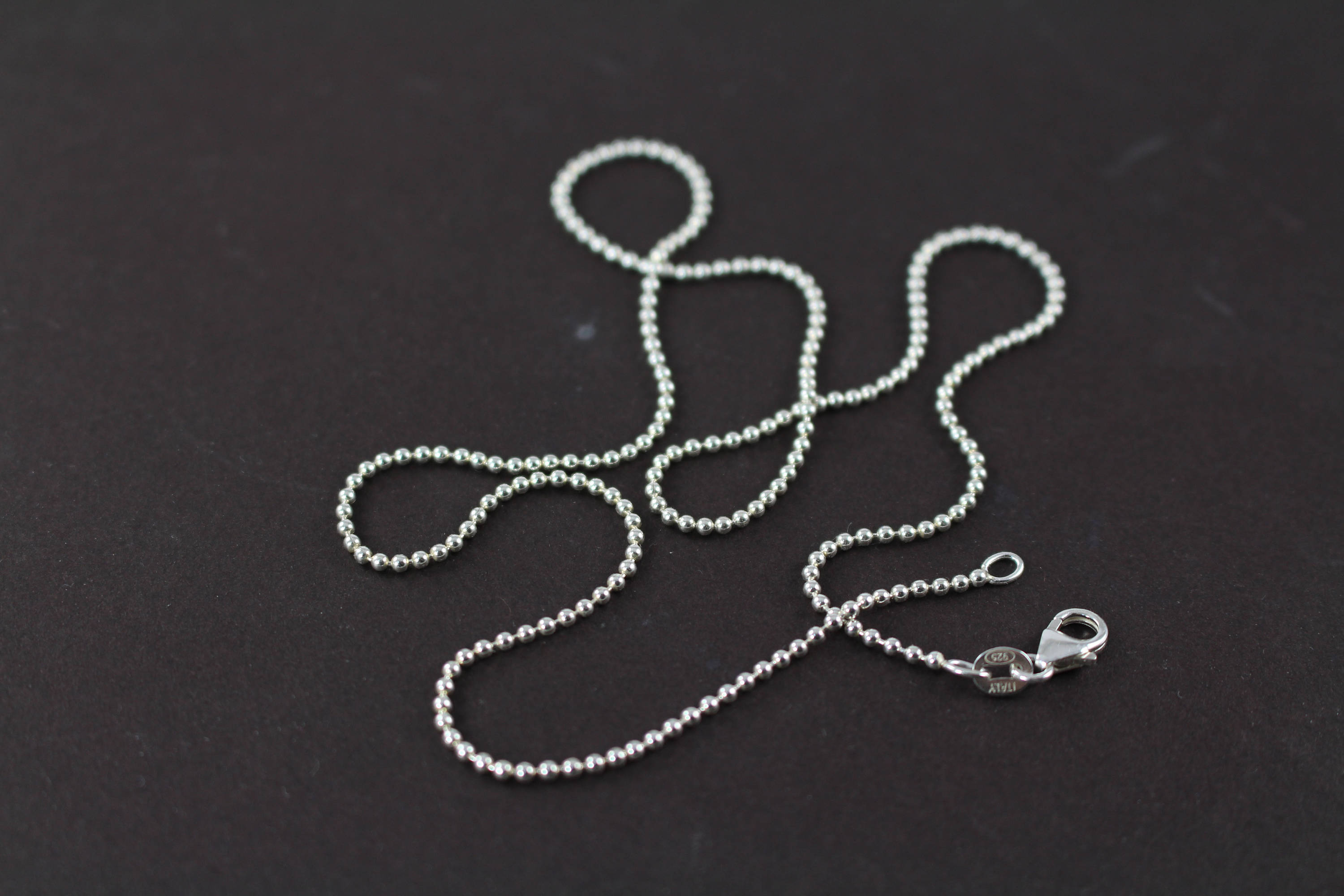 5 Sterling Silver Ball Chain Necklaces 1.5mm Bulk 50 Off Etsy