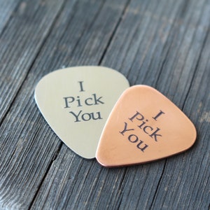 Personalized Engraved Guitar Pick - Father's Day Gift for Him - Anniversary Gift - Wedding Gift