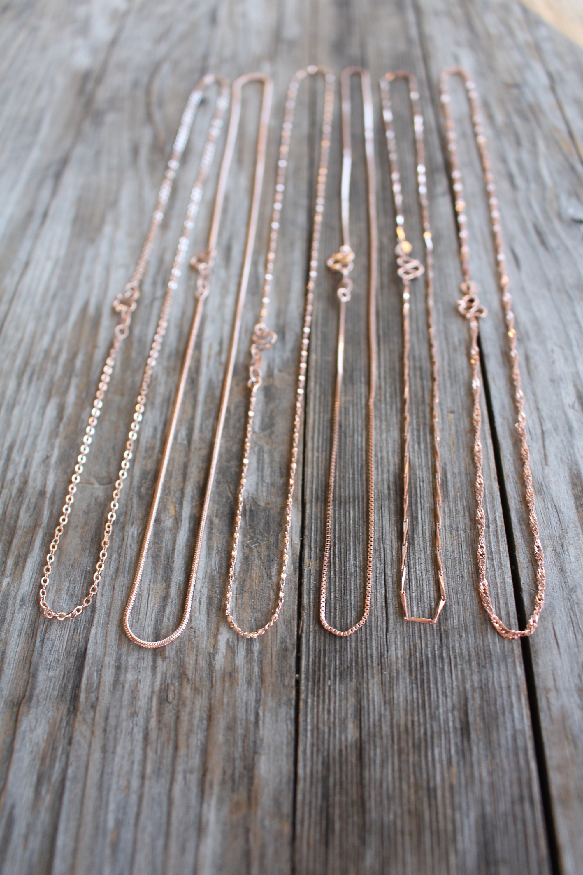 Rose Gold Necklaces