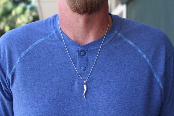 italian horn jewelry mens