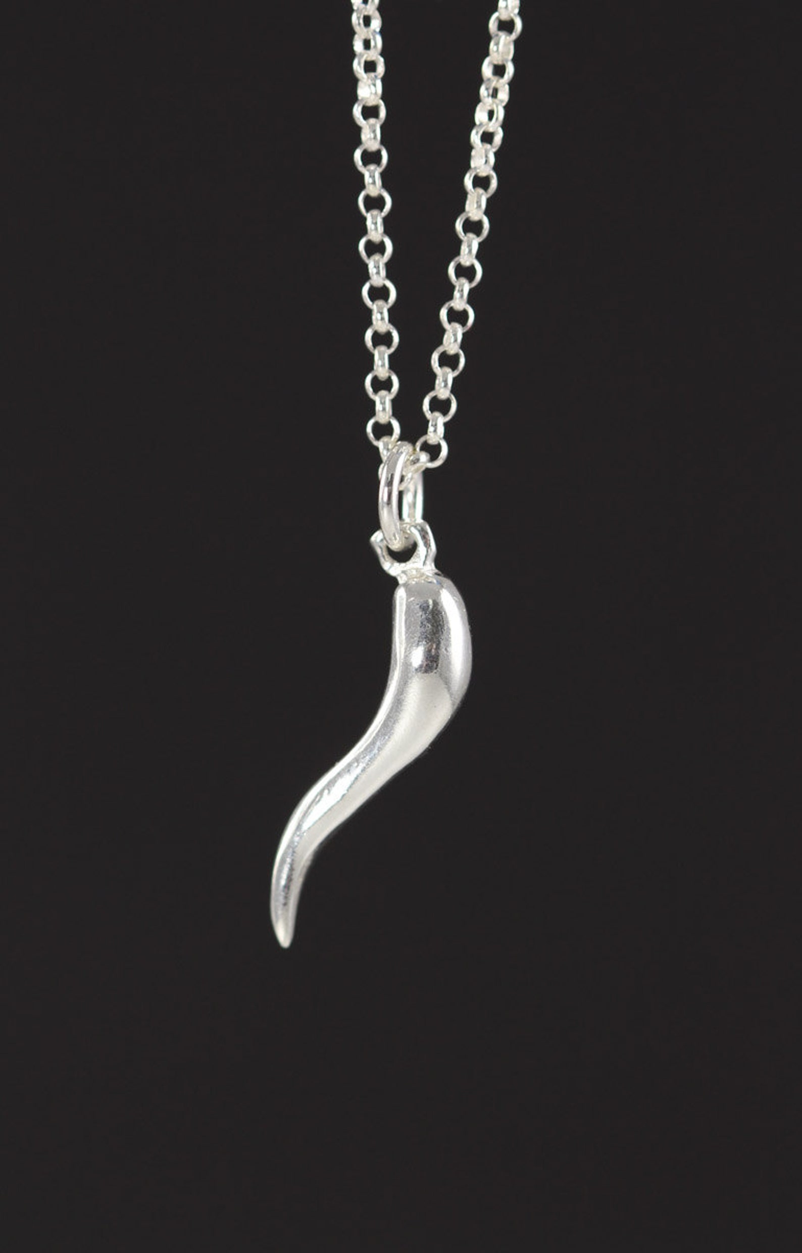 Italian Horn Bracelet 925 Sterling Silver Bridesmaid Etsy