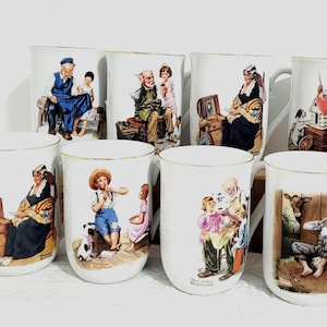 Norman Rockwell Mugs - Etsy
