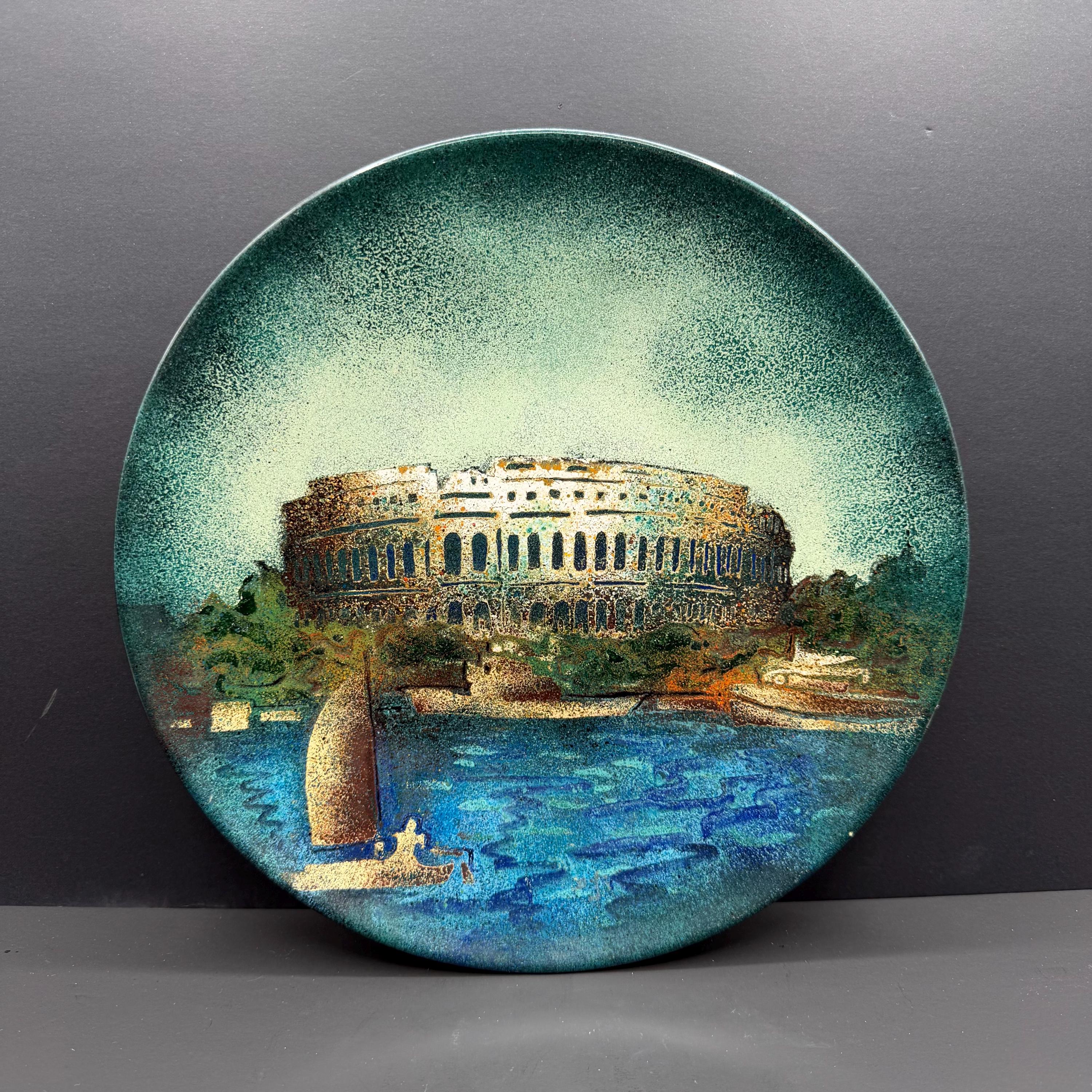 COLOSSEUM プレート 4枚 Colosseum Decorative Plate - Etsy