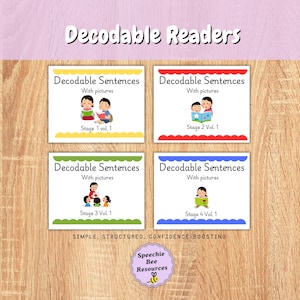 Decodable books | CVC to CVCC | Phonics Printable | SLP + Homeschool Support