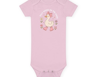 Silly Goose On The Loose Toddler Sweatshirt Decal | Baby Onesie, Cute Infant Bodysuit