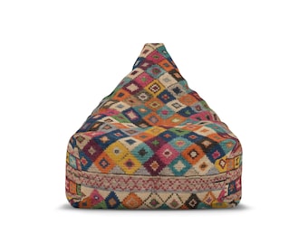 Funda de puf marroquí moderno/puf bohemio