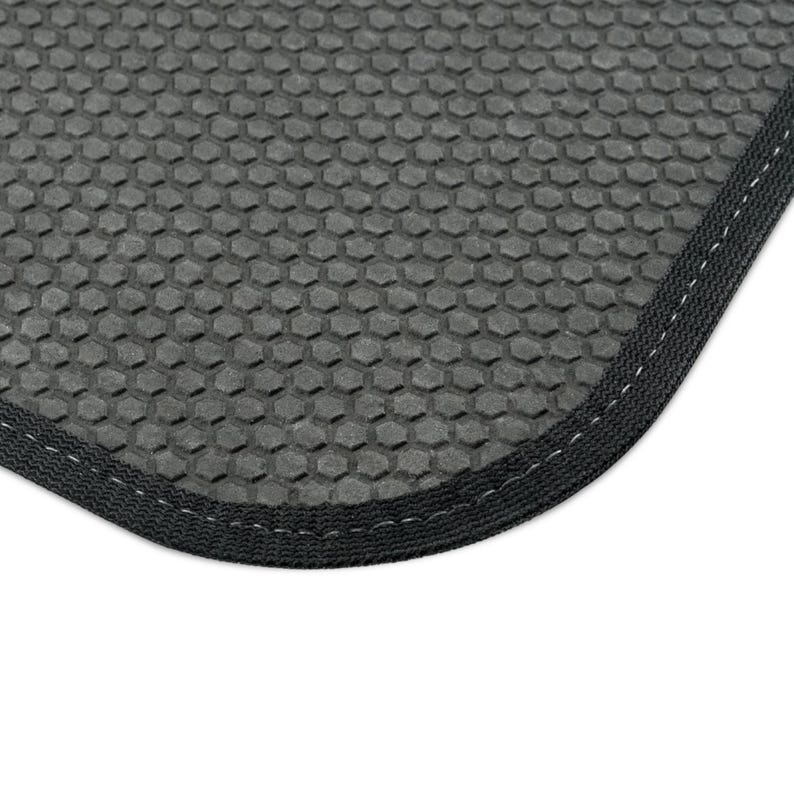 Red and Pink Stripe Car Floor Mats, Car Interiors Decoration | Gifts for Women Drivers image 6