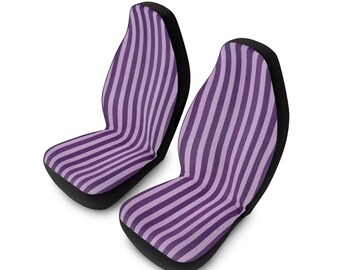 Color Stripe Car Seat Covers | Striped Auto Seat Covers