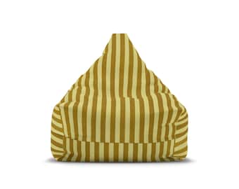 Color Striped Bean Bag Chair Cover | Bean Bag Cover Stripe Pattern