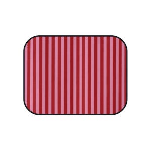 Red and Pink Stripe Car Floor Mats, Car Interiors Decoration | Gifts for Women Drivers image 15