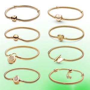 S925 Sterling Silber Pandora Schmuck Armband mit schrulligen und modischen Elementen