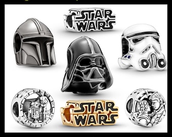 S925 pure silver Disney exquisite &quot;Star Wars&quot; Pandora high-quality premium jewelry amulet pendant