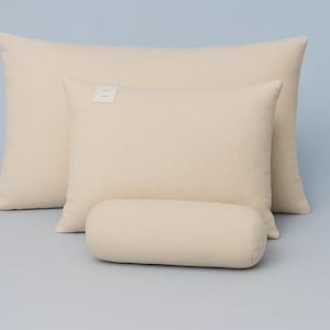 Handmade Organic Buckwheat Pillow Set: Queen, Japanese, Travel + Fill