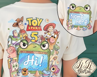 Zwei Seiten Neues Cartoon-Spielzeug und Freunde 5 Charakter Png, Du hast einen Freund In mir Png, Cartoon-Spielzeugfreunde Png, Trendy Boy Design Png