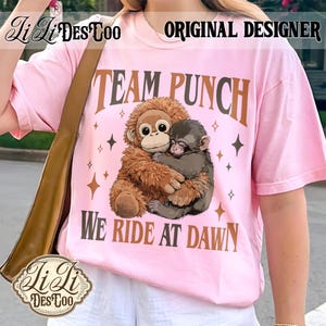 Team Punch Viral Png, Baby Punch Monkey Png, Punch the Monkey png, Viral Baby Monkey Inspired, Monkey Meme Digital File, Punch Monkey Png image 4