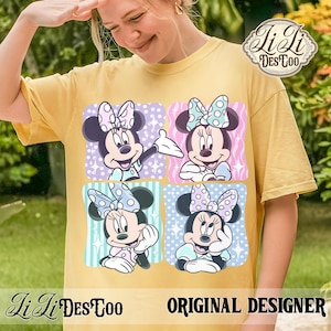 Retro Minnie Mouse PNG, Disney Magic Kingdom png, Minnie Mouse Trip , Family Vacation , Vintage Disney 2026 image 6