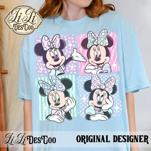 Retro Minnie Mouse PNG, Disney Magic Kingdom png, Minnie Mouse Trip , Family Vacation , Vintage Disney 2026 image 8