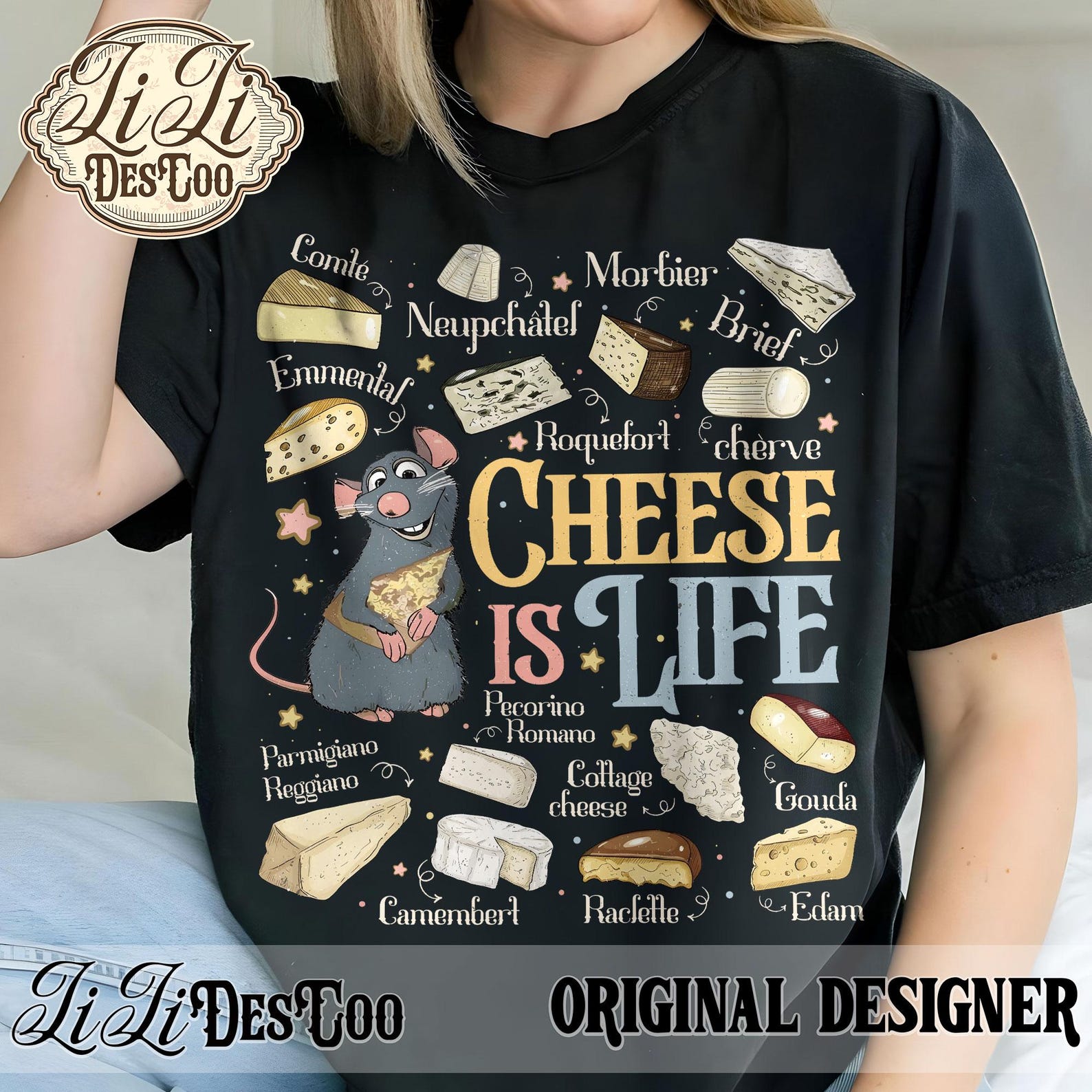 Ratatouille Cheese is Life PNG Digital Download, Ratatouille Png Little ...