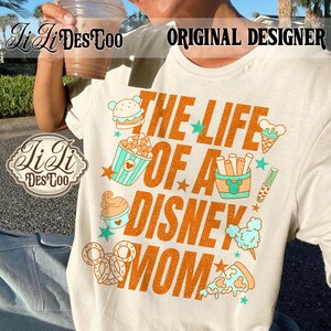 The Life Of A Disney Mom Png, Disney Magical Mom Png, Minnie Mother Shirt, Wdw Disneyland Trip Png, Disney Trip Png, Gift For Her