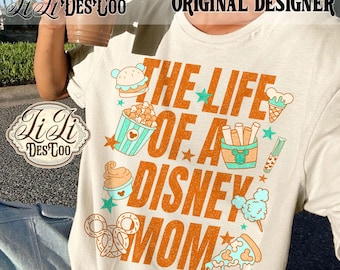 Das Leben einer Disney Mutter Png, Disney magische Mutter Png, Minnie Mutter Shirt, Wdw Disneyland Reise Png, Disney Reise Png, Geschenk für sie