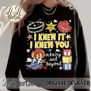 Ik wist het, ik kende je doodle kunst png, Yee Haw Kids tshirt ontwerp, karakters clipart, grappige retro sublimatie png, TS armband png afbeelding 7