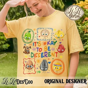 It's Okay To Be Different PNG, Autism Teacher Png, The Good Egg PNG, Neurodiversity Teacher Shirt Design, Autism Awareness Month
