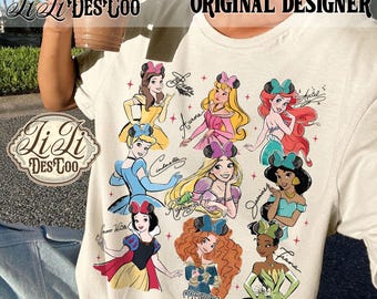 Watercolor Princesses Png, Magic Kingdom Princess Png, Watercolor Princess Castle Png, Girls Trip Shirt, Disney Princess Png