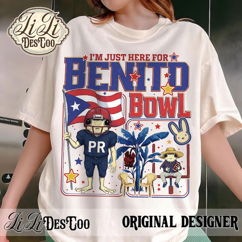 Here For The Benito Bowl PNG Digital Download, Half time Show Shirt, Football Game Day