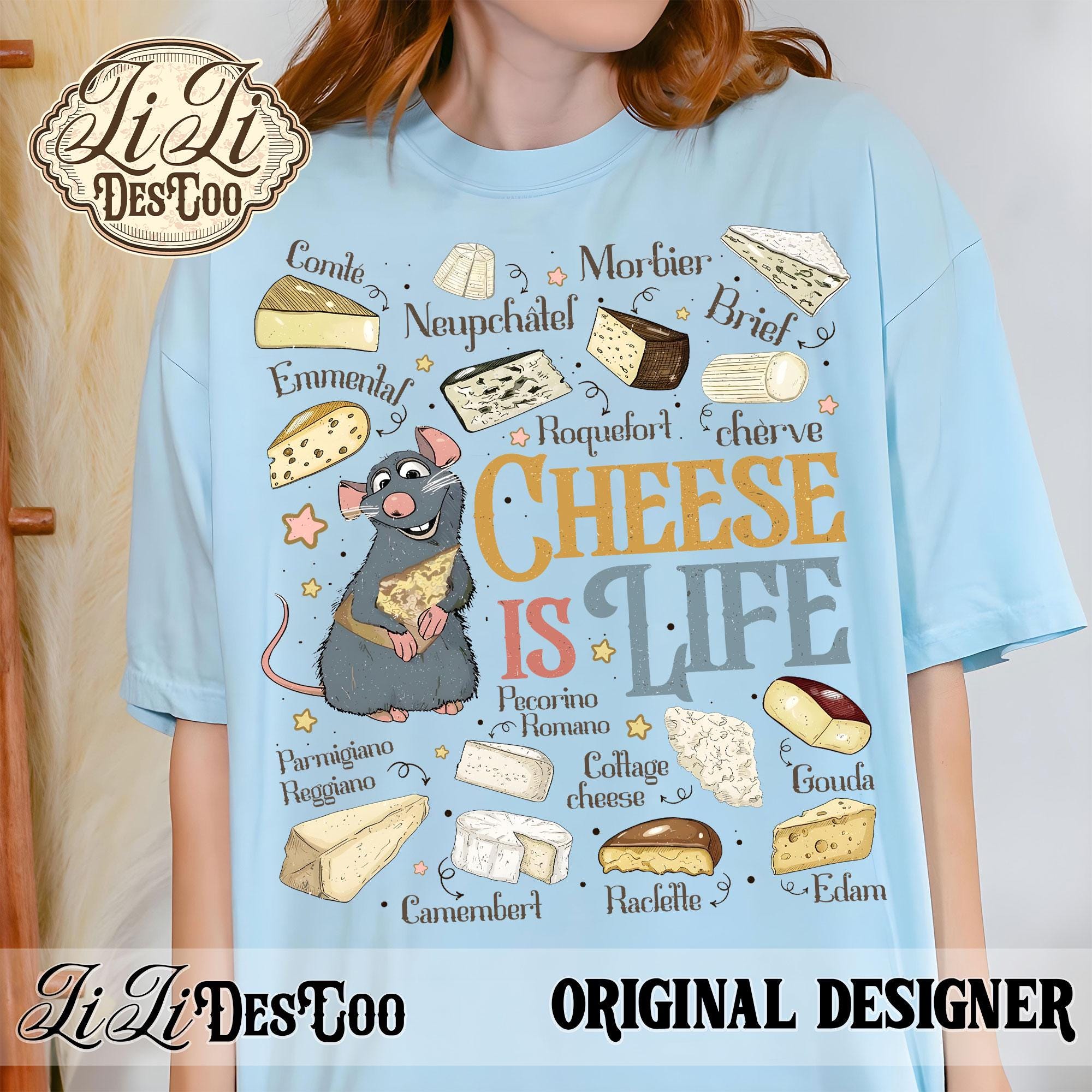 Ratatouille Cheese is Life PNG Digital Download, Ratatouille Png Little ...