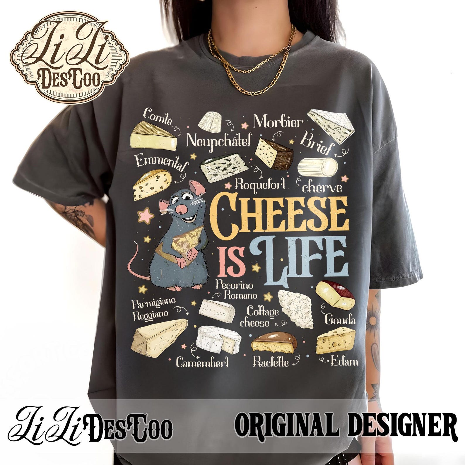 Ratatouille Cheese is Life PNG Digital Download, Ratatouille Png Little ...