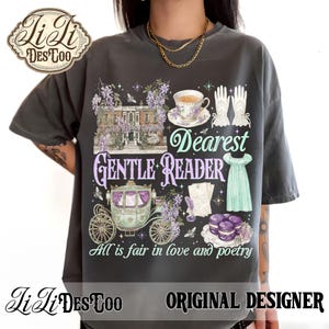 Dearest Gentle Reader png, whistle down society papers spill the tea gift for fan Png, Movie Lovers Png, I Am The Tea Png