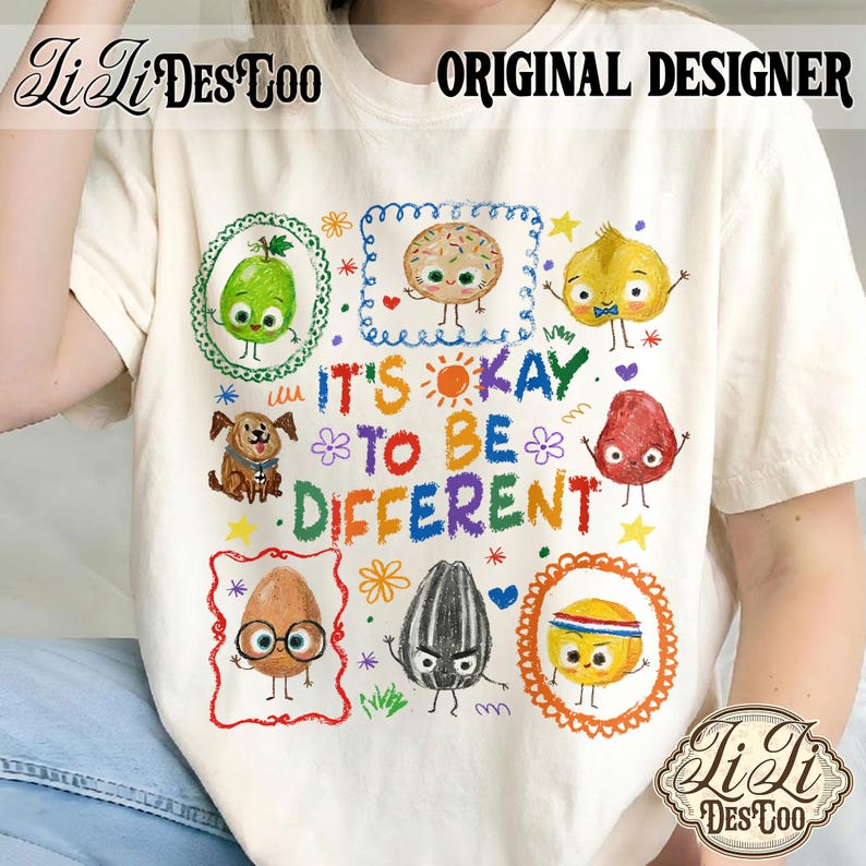 It's Okay To Be Different PNG, Autism Teacher Png, The Good Egg PNG, Neurodiversity Teacher Shirt Design, Autism Awareness Month