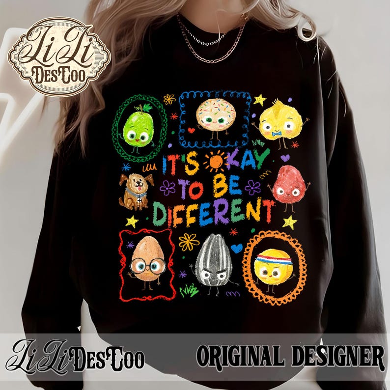 It's Okay To Be Different PNG, Autism Teacher Png, The Good Egg PNG, Neurodiversity Teacher Shirt Design, Autism Acceptance Png, Autism Png
