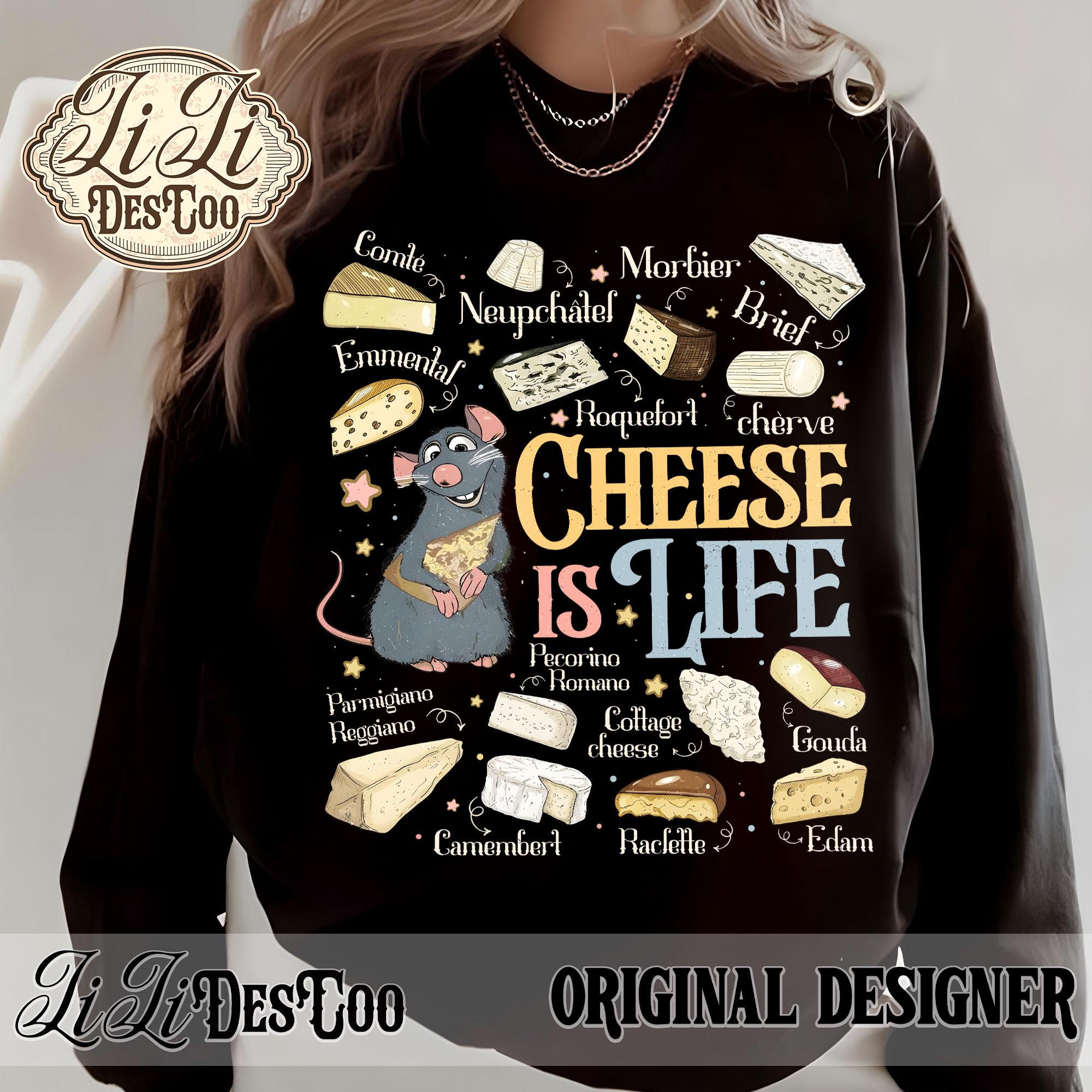 Ratatouille Cheese is Life PNG Digital Download, Ratatouille Png Little ...