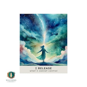 Inspirational Fine Art Posters | Wall Decor for Mindfulness, Home Office, Gifts for Motivational Decor, Self-Care, Spiritual Practice