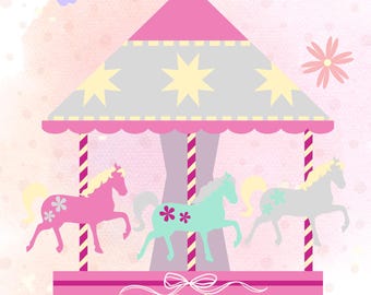 Carousel Digital Art File