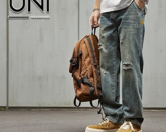 Baggy Ripped Jeans | Loose Fit Denim Pants Streetwear Trousers | Y2K Fashion Bottoms