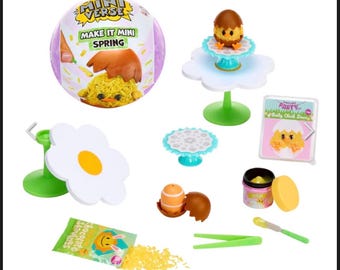 Miniverse Spring 4 Baby Chic Cake craft kit Non edible!