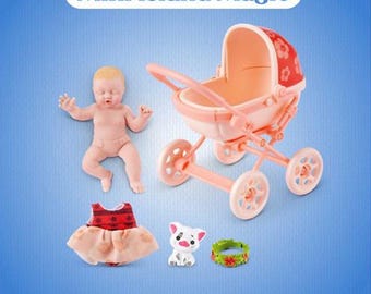 Zuru Disney my mini  Baby Moana Stroller New Toy Hard to find!