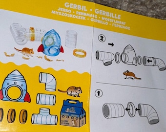 New Miniverse Animals Series  2 GERBIL make it craft it