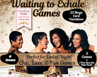 Warten auf das Ausatmen, Partyspiele: Ladies Night In (PDF-Download-Bundle)