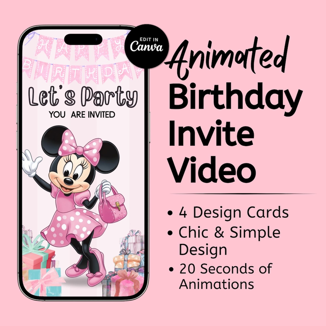 Minnie Mouse Animated Birthday Video Invitation Editable Canva minnie-mouse-animated-birthday-video-invitation-editable-canva