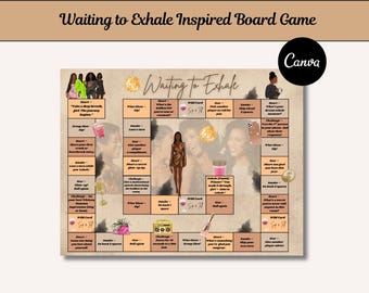 Waiting to Exhale Game: Ladies Night Party Board (PDF Download)