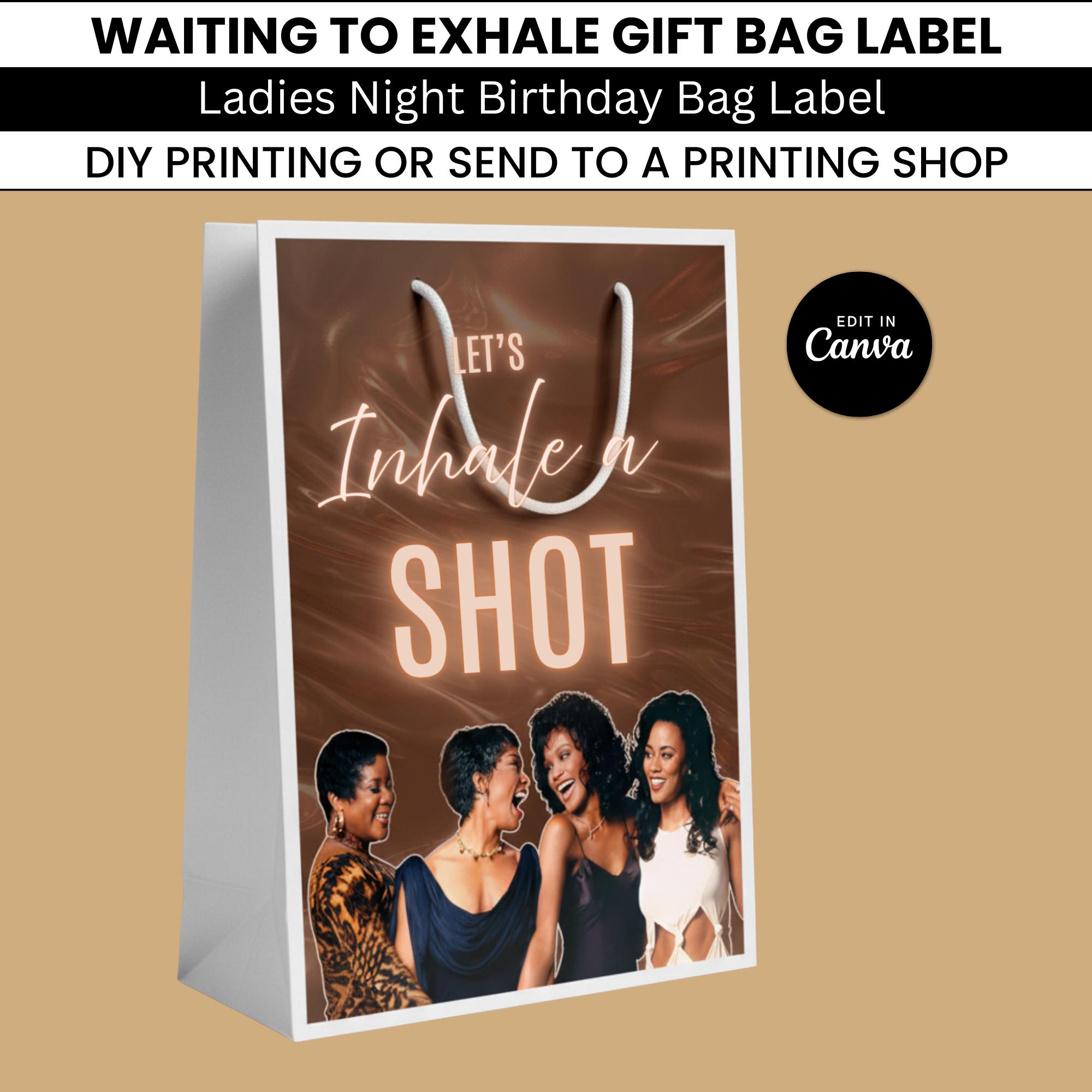 Inhale Exhale Repeat Borsa Da Yoga Pilates Sportiva In Juta