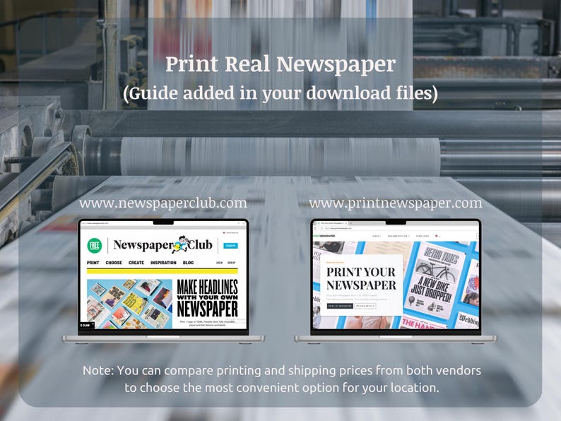 large newspaper