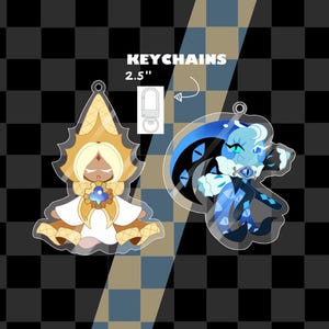 Shadow Milk & Pure Vanilla CRK Keychains
