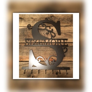 Key Rack, Split Monogram